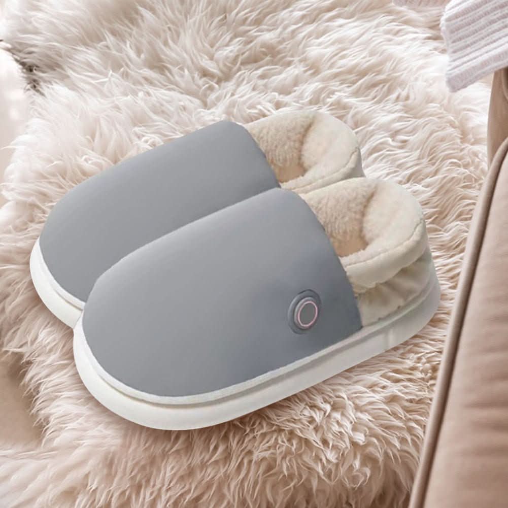 Cosycombe™ Electric Heated Slippers with 3 Warmth Settings