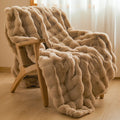 Cosycombe™ Ultra-Soft Faux Fur Blanket, Thick and Velvety for Cold Days