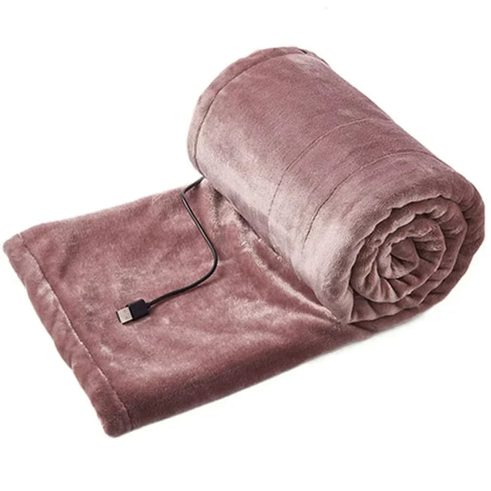 Cosycombe™ USB Heated Fleece Blanket with 3 Heat Settings