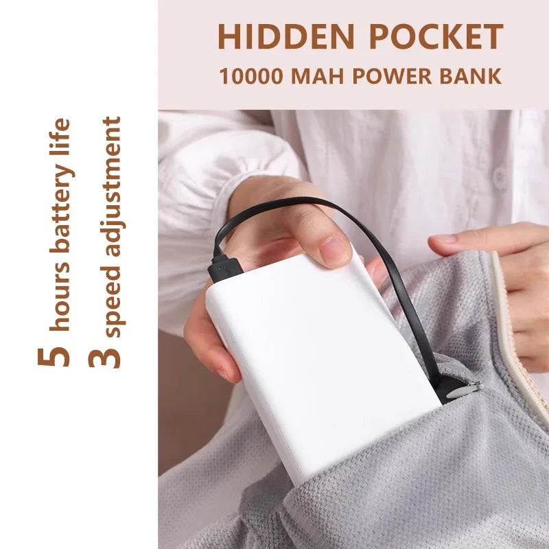 Cosycombe™ Lightweight USB Heated Travel Blanket for Winter