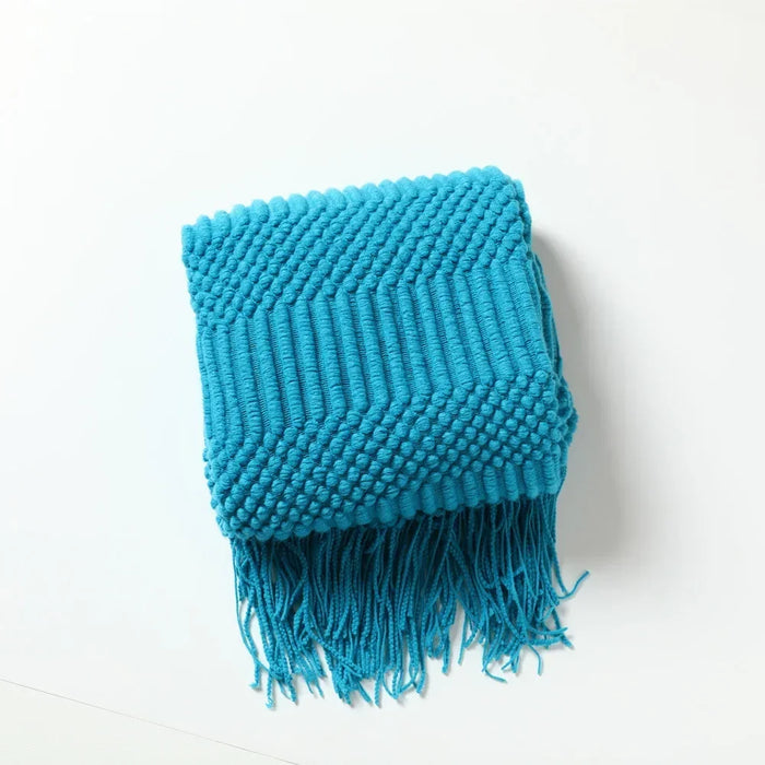 Cosycombe™ Chunky Knit Throw Blanket with Soft Cashmere-Feel Touch