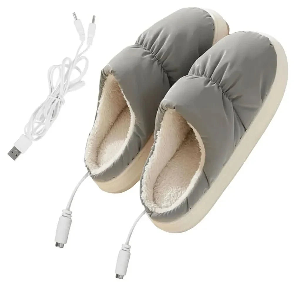 Cosycombe™ Electric Heated Slippers with 3 Warmth Settings