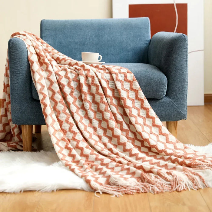 Cosycombe™ Chunky Knit Throw Blanket with Soft Cashmere-Feel Touch