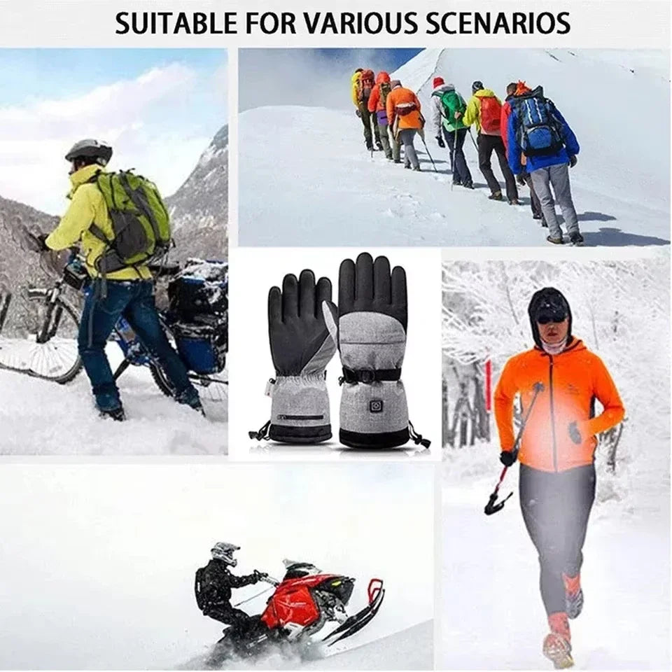 Cosycombe™ Waterproof Heated Gloves for Motorbike and Cycling