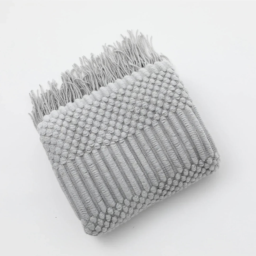 Cosycombe™ Chunky Knit Throw Blanket with Soft Cashmere-Feel Touch