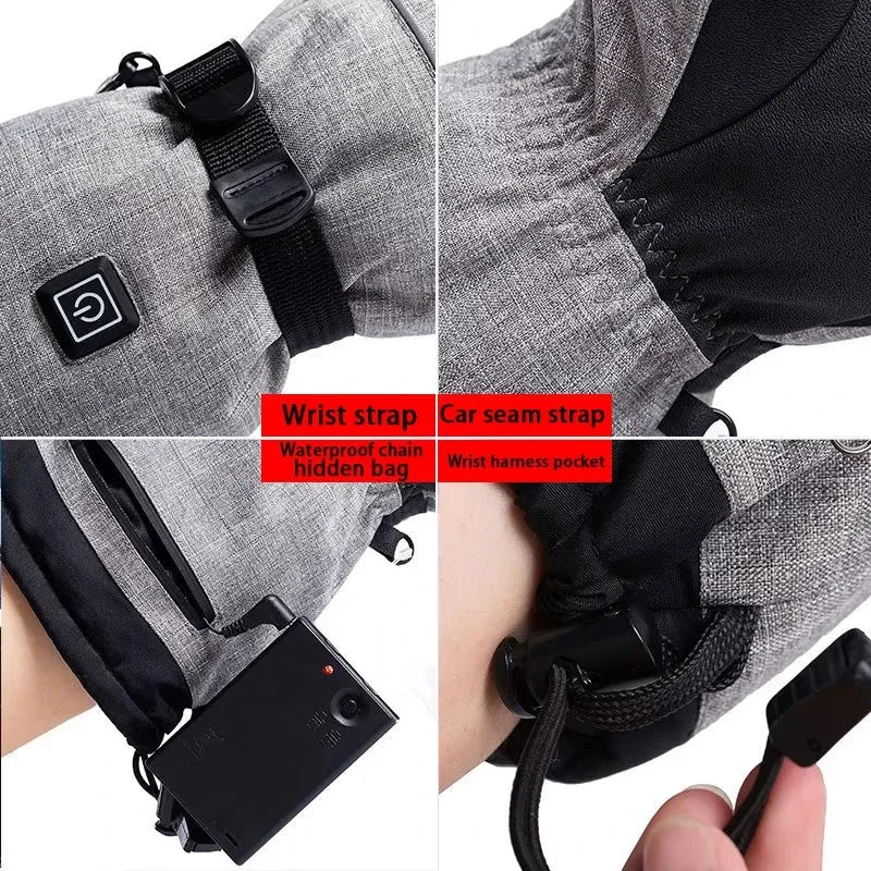 Cosycombe™ Waterproof Heated Gloves for Motorbike and Cycling