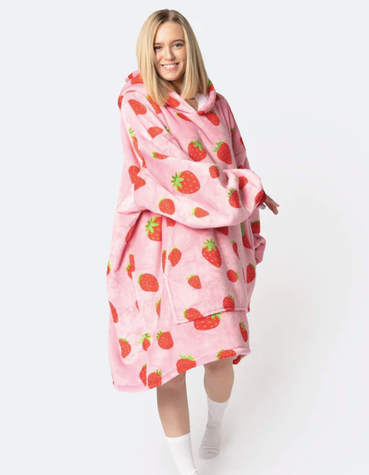 Cosycombe™ Fleece Hoodie Blanket with Hood in Fun Animal Designs