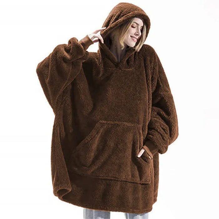 Cosycombe™ Hooded Blanket Jumper – Relaxed Fit Warmth for Chilly Days