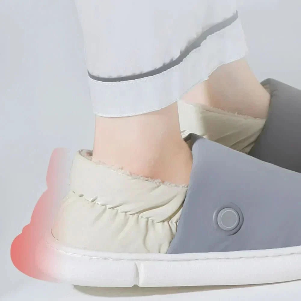 Cosycombe™ Electric Heated Slippers with 3 Warmth Settings