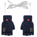 Cosycombe™ USB Rechargeable Heated Knit Gloves with 3 Heat Settings