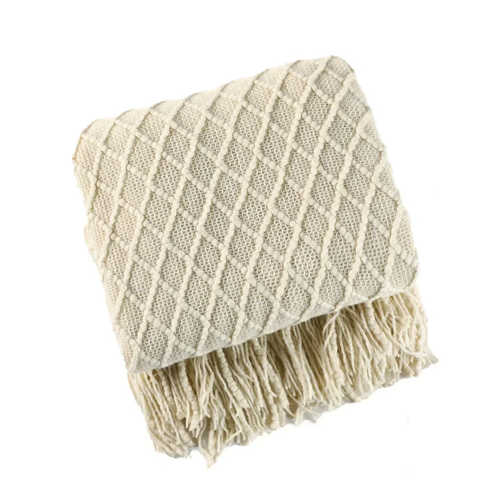 Cosycombe™ Chunky Knit Throw Blanket with Soft Cashmere-Feel Touch