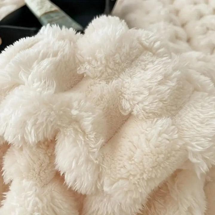 Cosycombe™ Sherpa Fleece Throw Blanket with Cloud-Soft Nubbed Texture