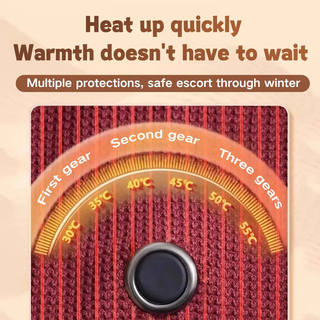 Cosycombe™ USB Heated Scarf Wrap with 3 Heat Settings