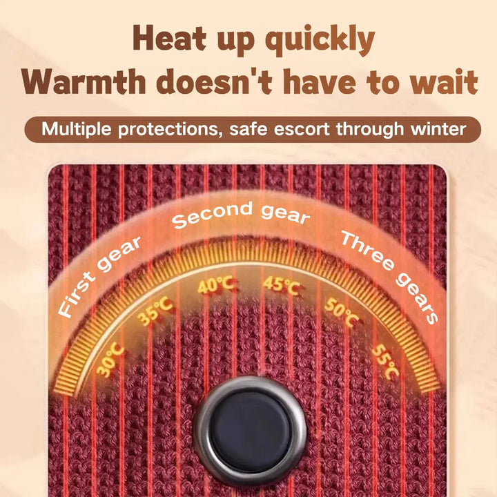 Cosycombe™ USB Heated Scarf Wrap with 3 Heat Settings