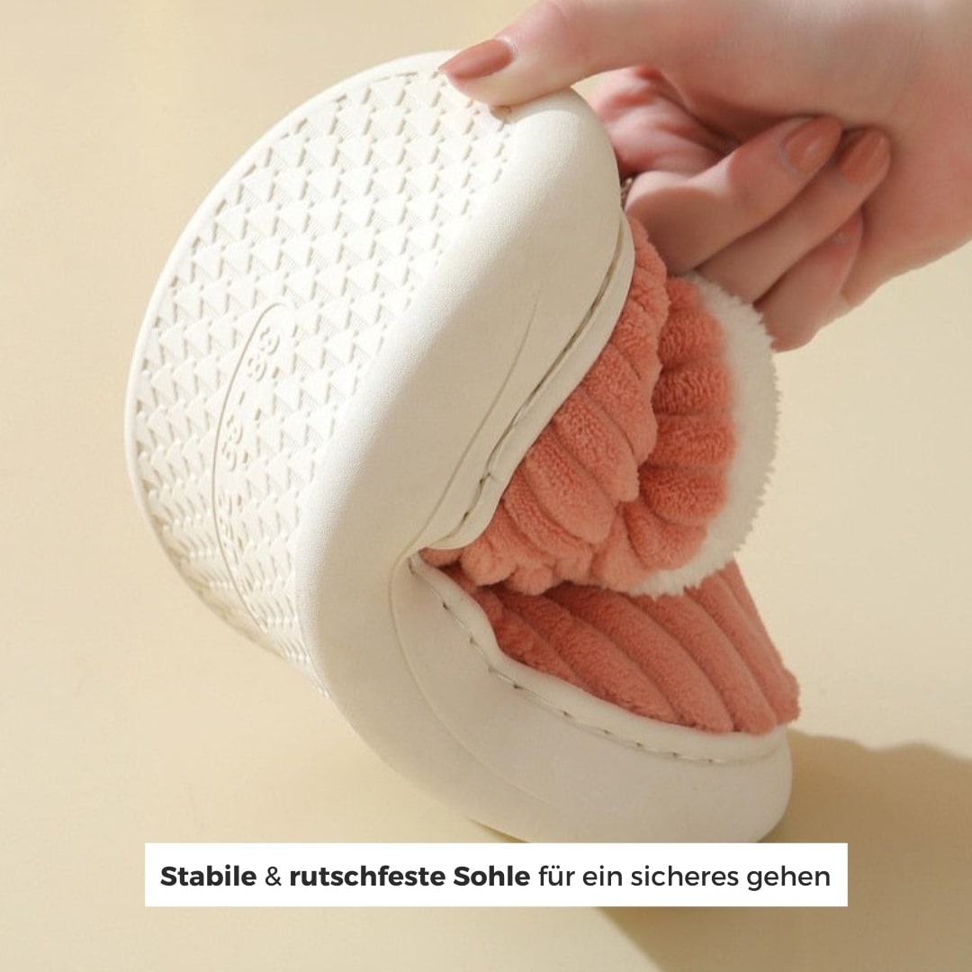 Cosycombe™ Thick-Soled Fleece Slippers for Men and Women, Non-Slip