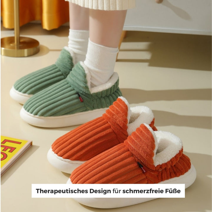 Cosycombe™ Thick-Soled Fleece Slippers for Men and Women, Non-Slip