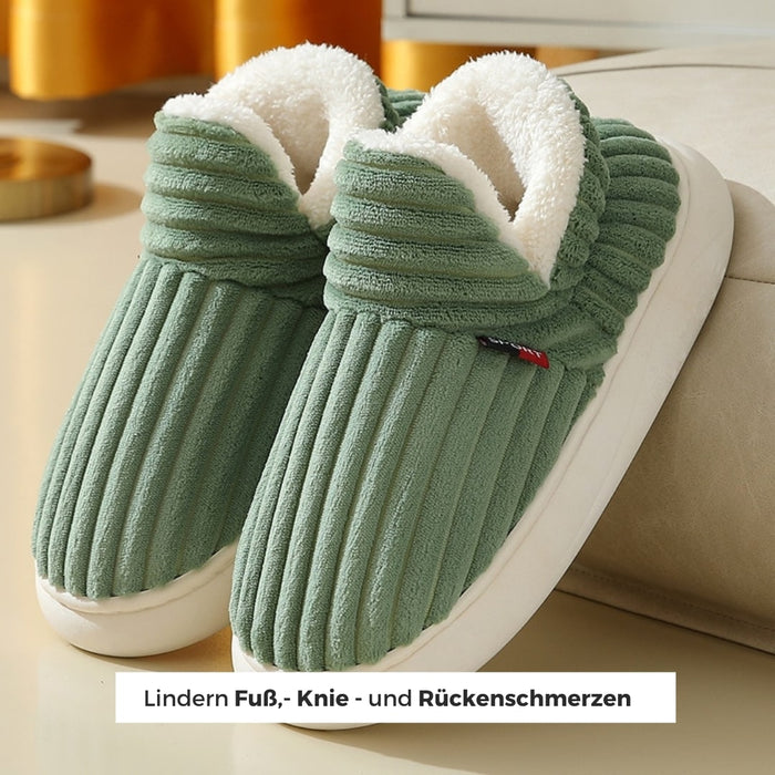 Cosycombe™ Thick-Soled Fleece Slippers for Men and Women, Non-Slip