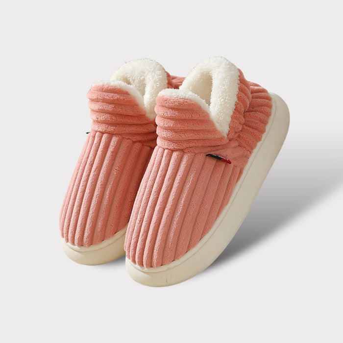 Cosycombe™ Thick-Soled Fleece Slippers for Men and Women, Non-Slip