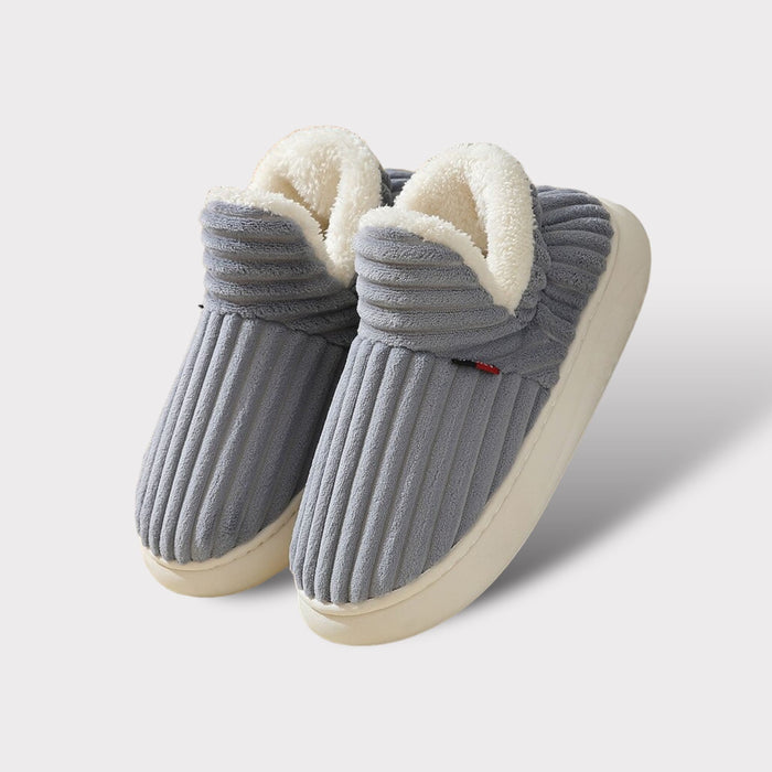 Cosycombe™ Thick-Soled Fleece Slippers for Men and Women, Non-Slip