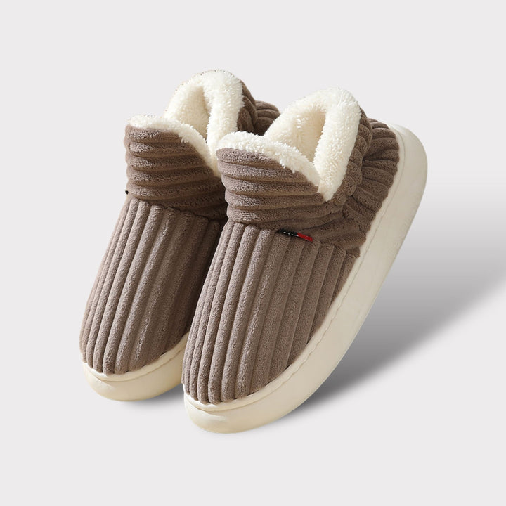 Cosycombe™ Thick-Soled Fleece Slippers for Men and Women, Non-Slip