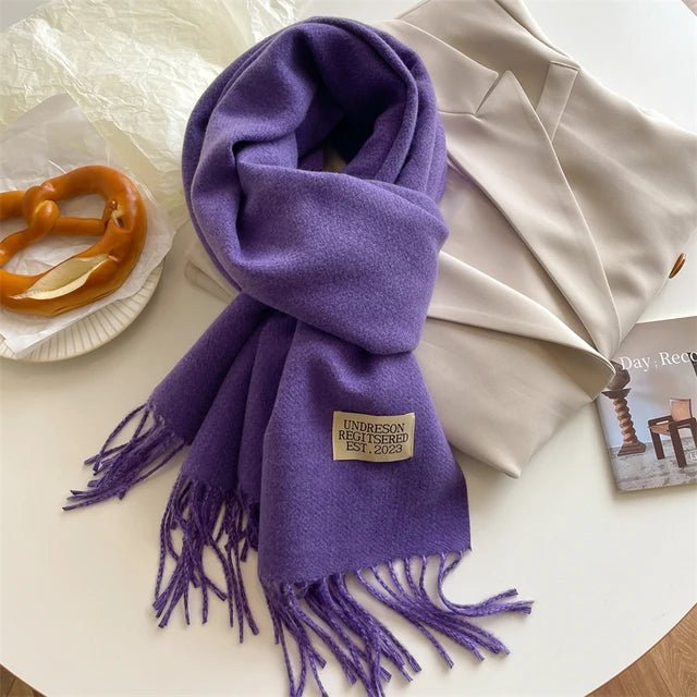 Cosycombe™ 100% Wool Winter Scarf – Super Soft and Warm for Men and Women