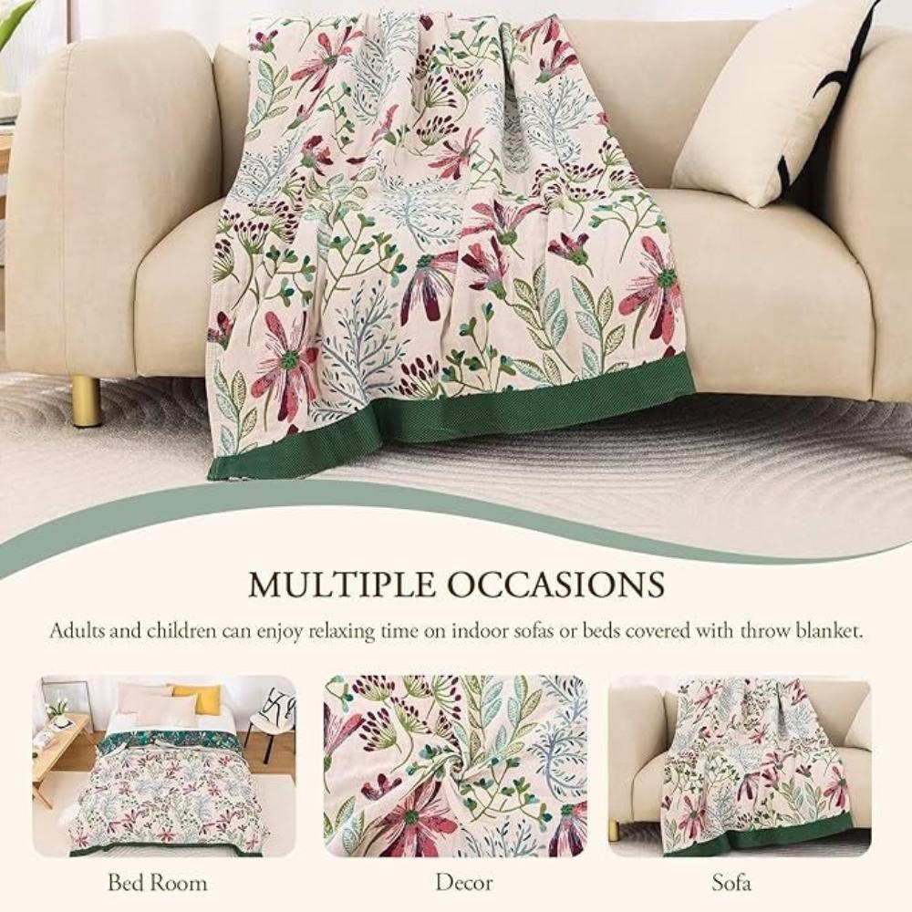 Cosycombe™ Four-Layer Gauze Blanket – Light, Fluffy and Cosy