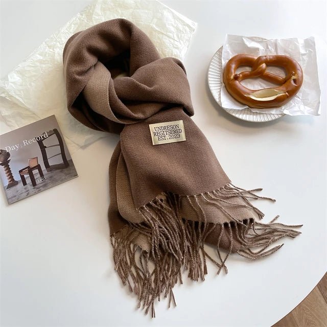 Cosycombe™ 100% Wool Winter Scarf – Super Soft and Warm for Men and Women
