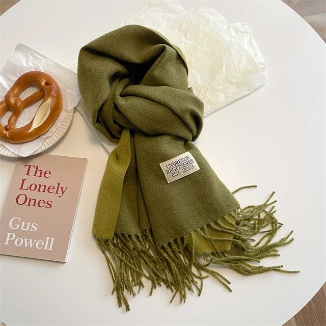 Cosycombe™ 100% Wool Winter Scarf – Super Soft and Warm for Men and Women