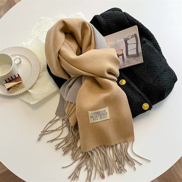 Cosycombe™ 100% Wool Winter Scarf – Super Soft and Warm for Men and Women