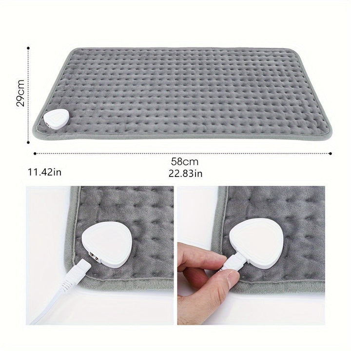 Cosycombe™ Flannel Electric Throw with Safety Timer