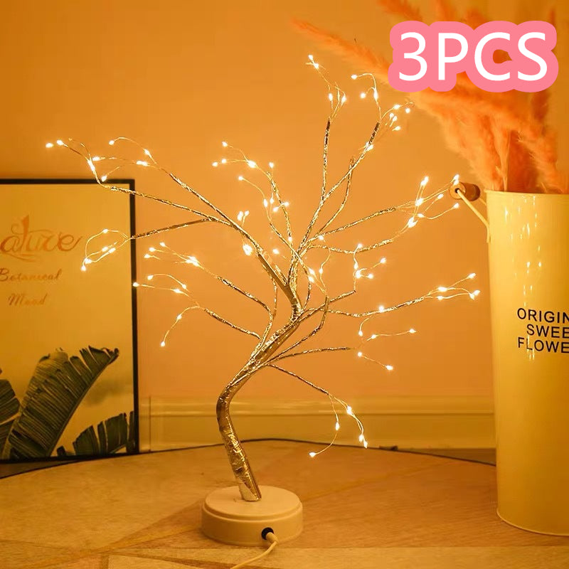 Nordic Style LED Copper Wire Fairy Lights Rice Grains