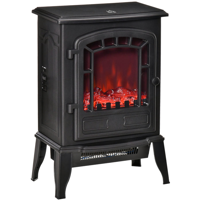 Cosycombe Electric Stove Fire 2000W with Clear Glass Front and Flames