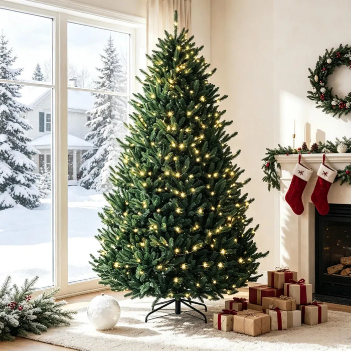 Cosycombe Pre-Lit Christmas Tree with 480 Dual-Colour LEDs