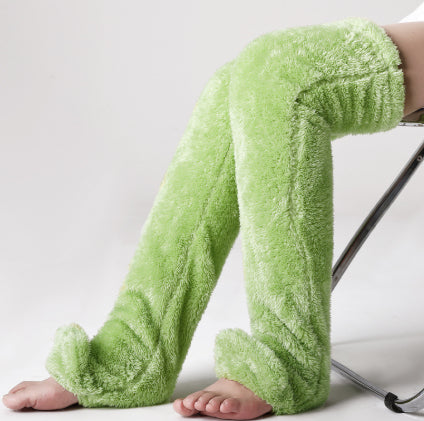 Cosycombe Over the Knee Fuzzy Socks, Leg Warmer in One