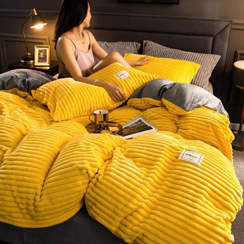 Cosycombe™ Fleece Winter Duvet Cover – Soft, Warm and Easy to Wash