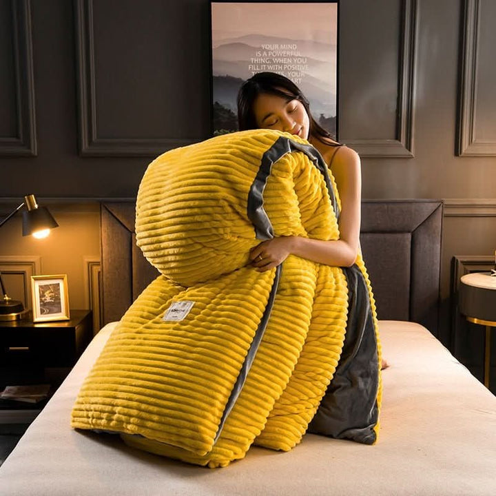 Cosycombe™ Fleece Winter Duvet Cover – Soft, Warm and Easy to Wash