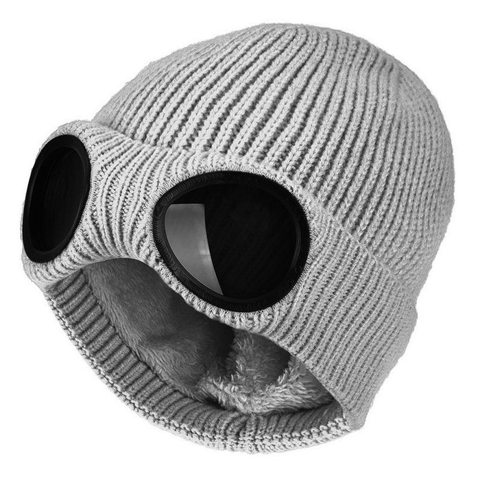 Cosycombe Fleece Lined Beanie with Flip Up Goggles