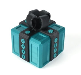 Cosycombe 3D-printed prank gift box sealed with screws