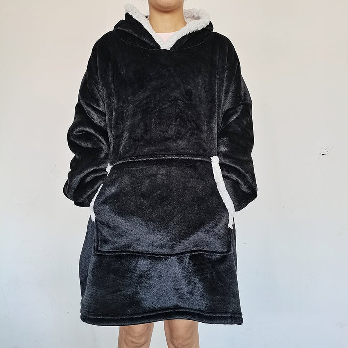 Cosycombe Oversized Blanket Hoodie with Sherpa Fleece Lining