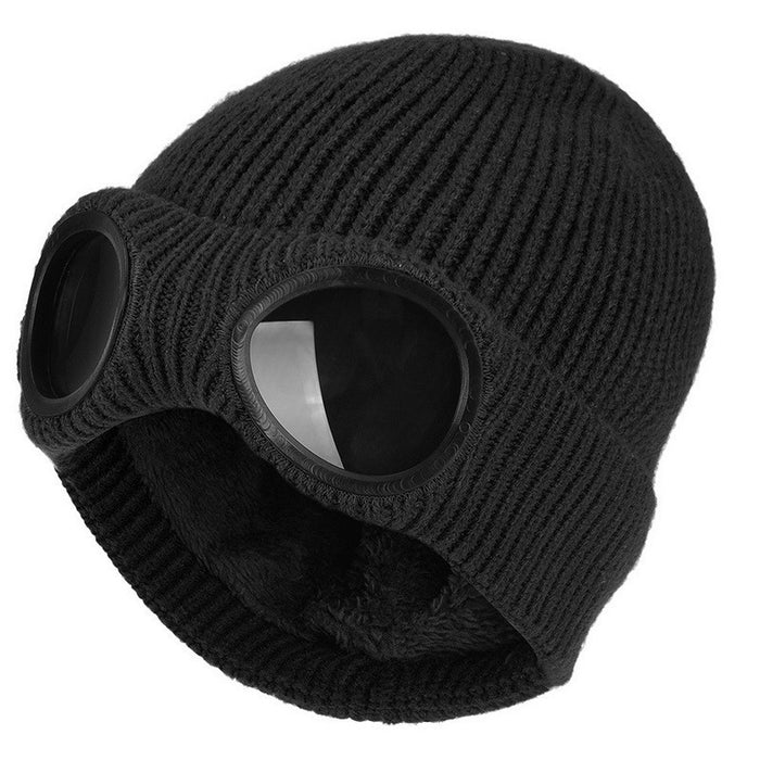 Cosycombe Fleece Lined Beanie with Flip Up Goggles