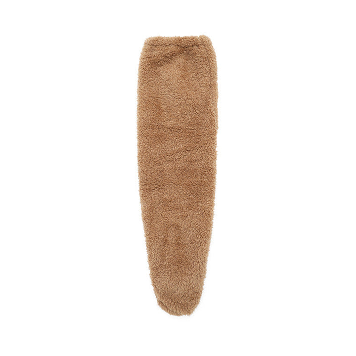 Cosycombe™ Fluffy Knee-High Leg Warmer Socks with Open-Toe Design