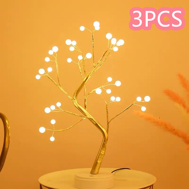 Nordic Style LED Copper Wire Fairy Lights Rice Grains