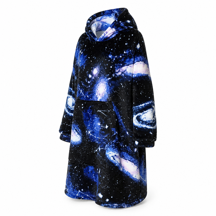 Cosycombe™ Oversized Plush Fleece Blanket Hoodie, One Size Fits All