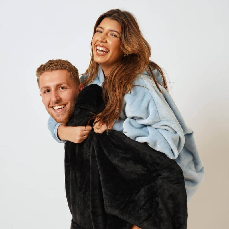 Cosycombe™ Sherpa Blanket Hoodie – Oversized Cosy Warmth, One Size