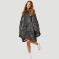 Cosycombe™ Sherpa Blanket Hoodie – Oversized Cosy Warmth, One Size