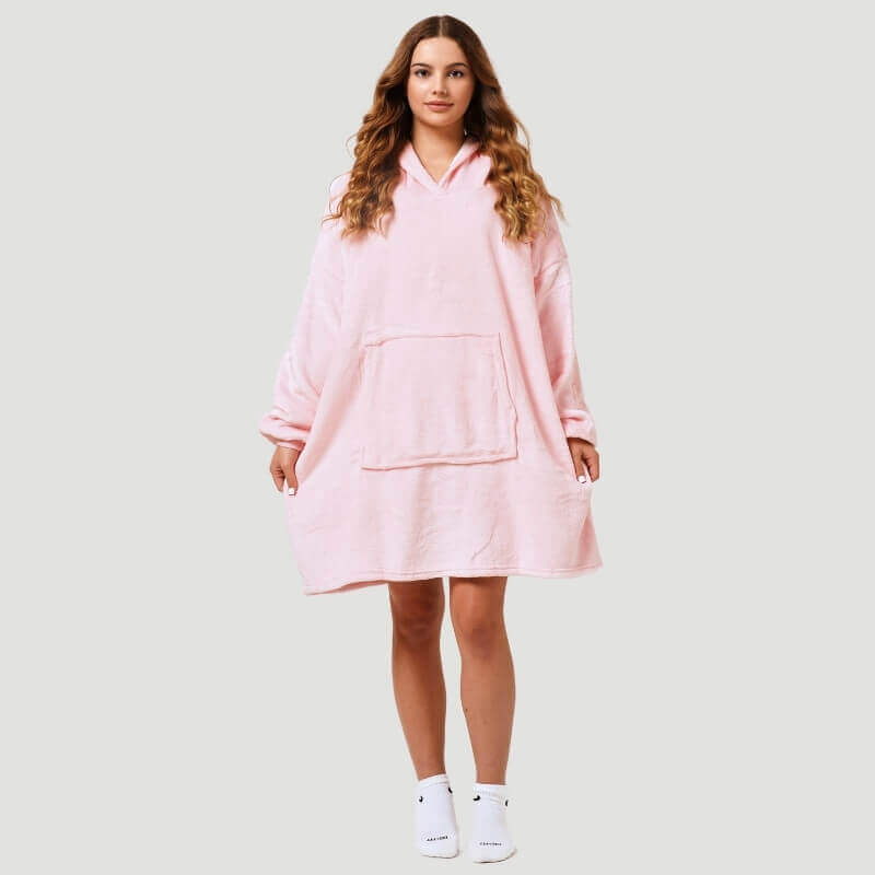 Cosycombe™ Sherpa Blanket Hoodie – Oversized Cosy Warmth, One Size