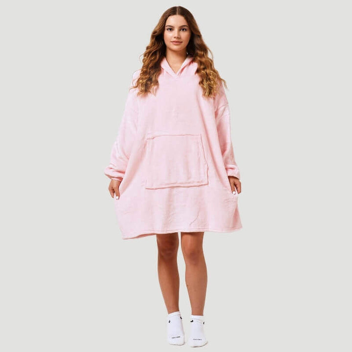 Cosycombe™ Sherpa Blanket Hoodie – Oversized Cosy Warmth, One Size