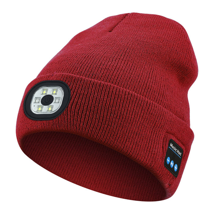 Cosycombe LED Light Beanie with Bluetooth Music