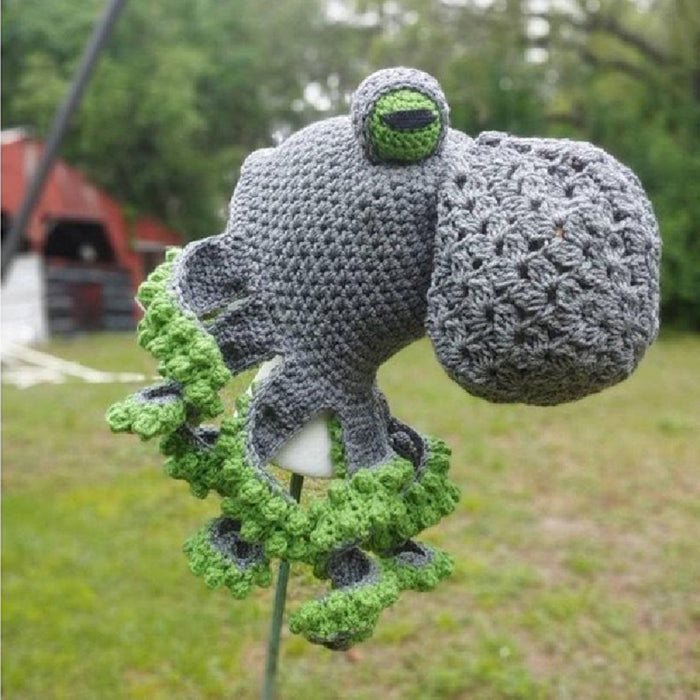 Cosycombe Crochet Octopus Hat with Curly Tentacles