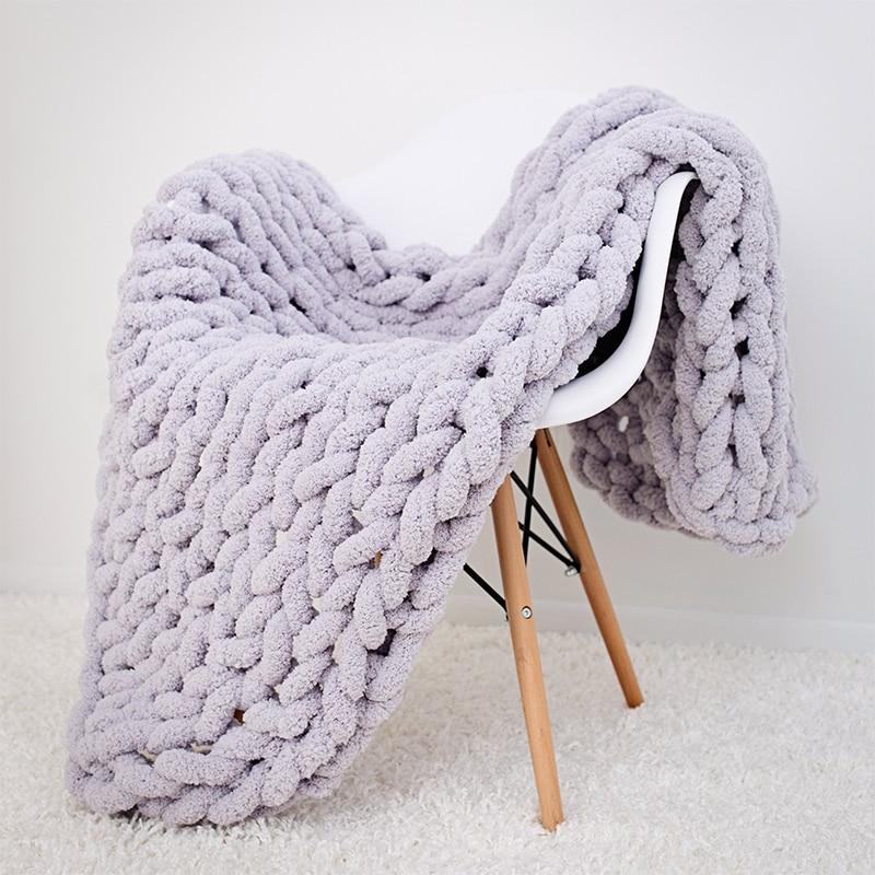 Cosycombe™ Chunky Cable Knit Throw With a Gently Weighted Feel